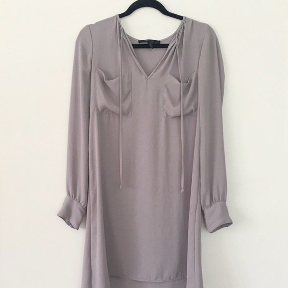 •BCBGMAXAZRIA• High Low Tunic Dress/Shirt - Picture 2 of 5